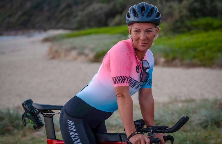 Cass Garvan faces unexpected challenges in debut Ironman appearance
