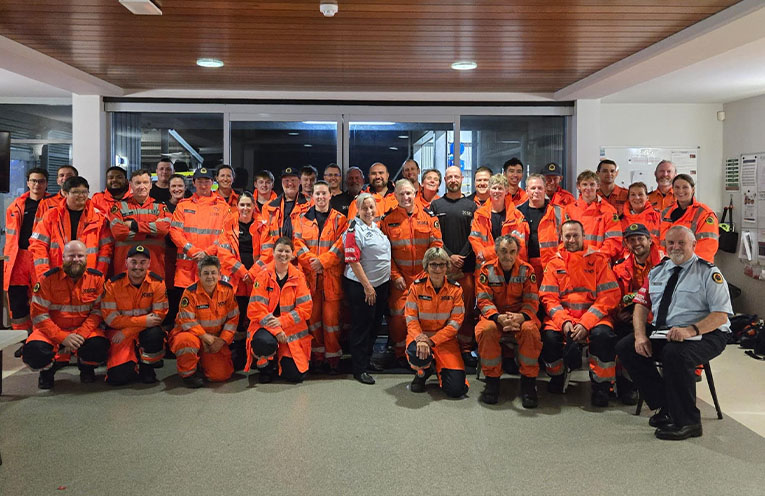 SES volunteer said extent of flooding took his ‘breath away’