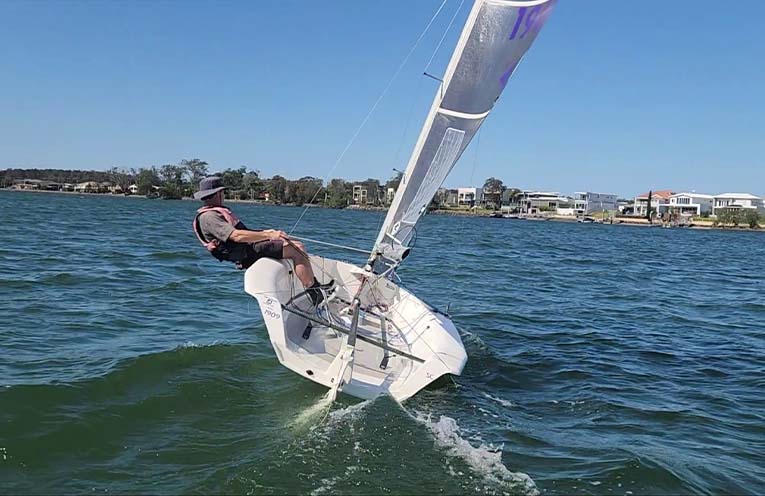 Easter Cup racing at Port Macquarie Sailing Club