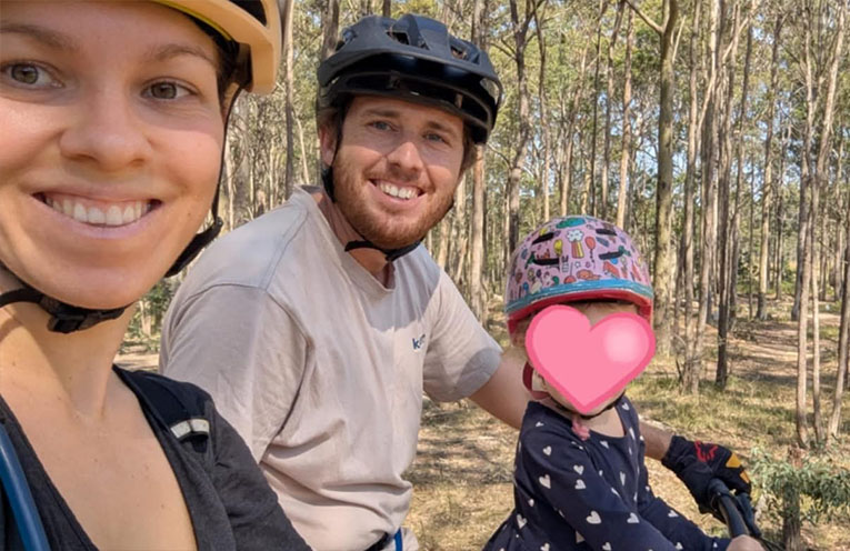 Community rallies around injured mountain biker James Lowe