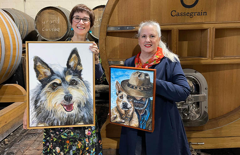 Local artists behind Cassegrain Winery exhibition ‘Our Kingdom”