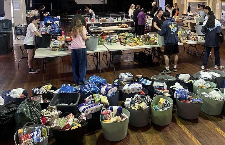 Donations sought for St Thomas’ Soup Kitchen’s ‘Sponsor a Box’ flood appeal