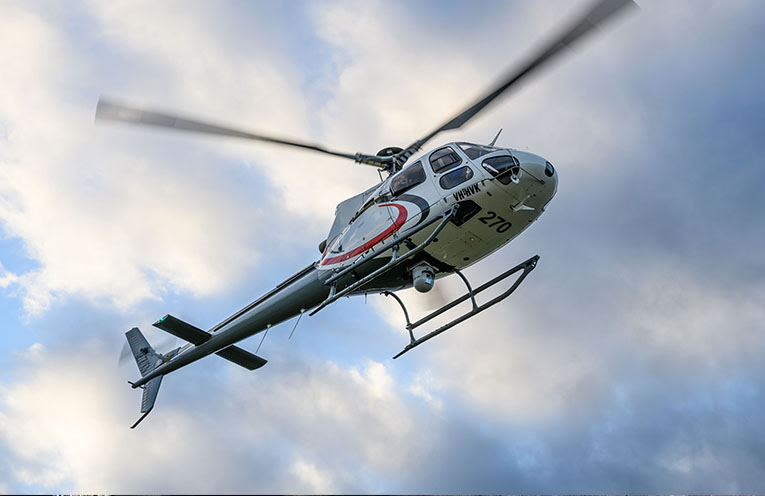 Aerial inspections to safeguard transmission network
