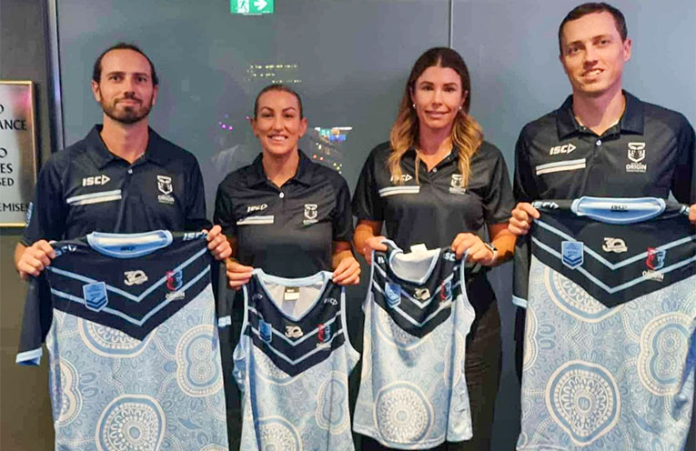 Strong representation for Port Makos in State of Origin touch series