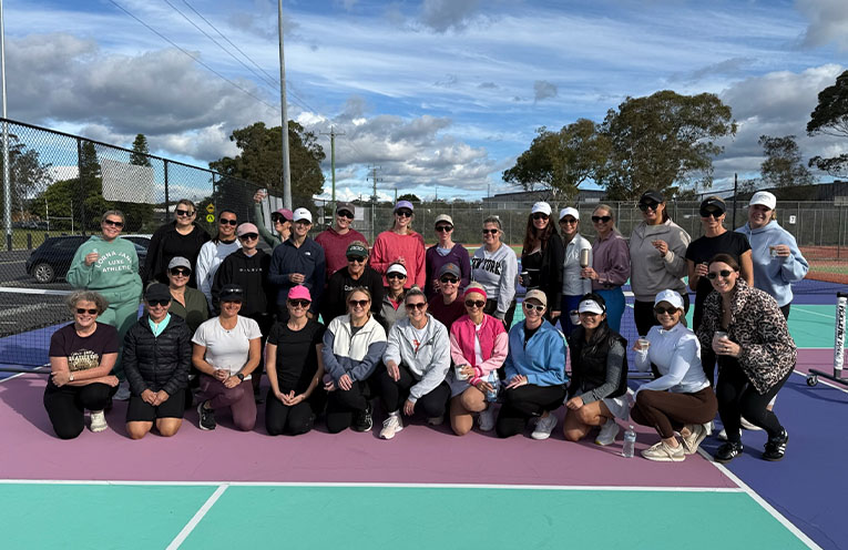 Dozens of women rally for Volley and Vino event