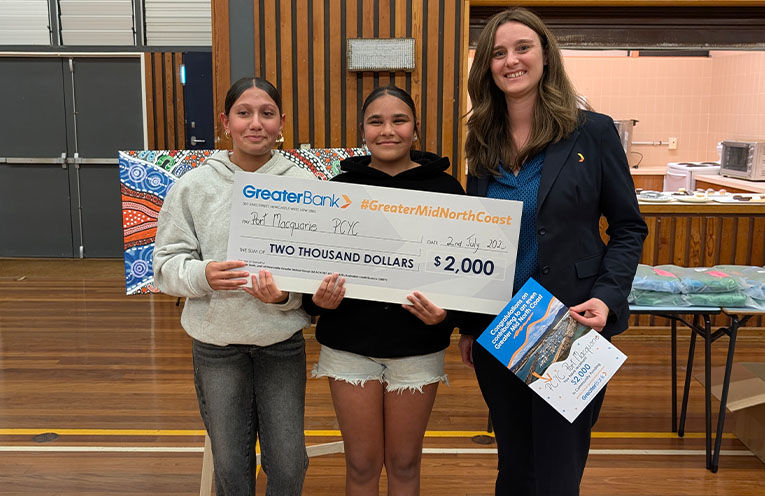 PCYC Port Macquarie secures vital support from Greater Bank
