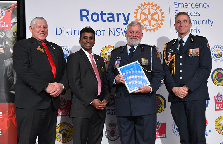 From awards night to the frontline of emergency response