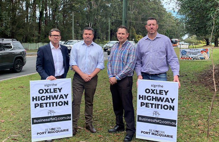 Petition demands urgent fix to Oxley Highway bottleneck in Port Macquarie