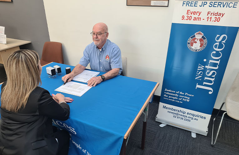 Justice of the Peace volunteers providing much-needed community service