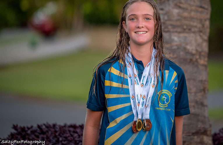 Star swimmer Higgins selected for regional development program