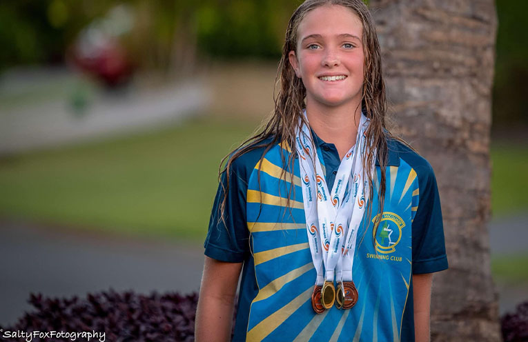 Star swimmer Higgins selected for regional development program