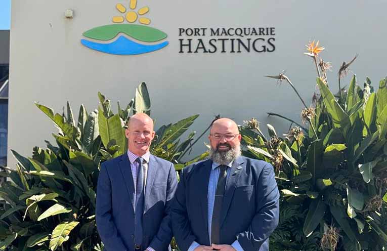 Robert Fish is Port Macquarie-Hastings Council’s new General Manager