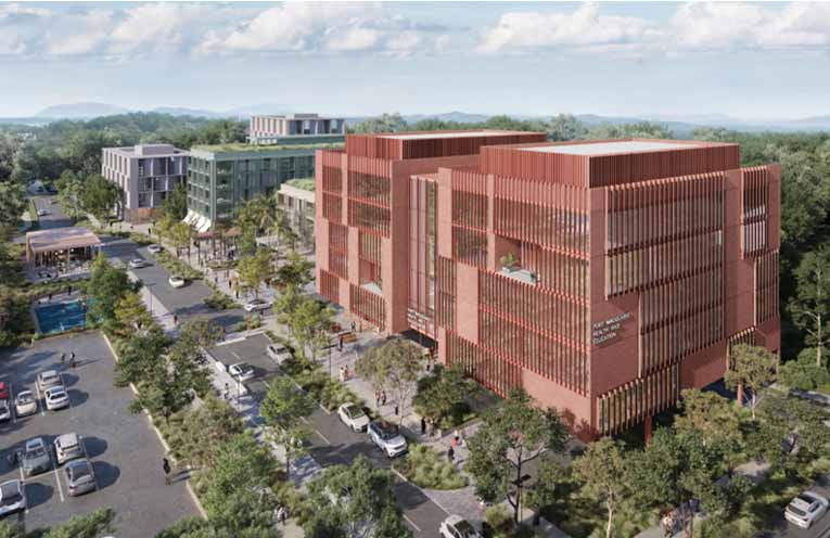 3D visualisations of the Master Plan. Photo: PMHC.