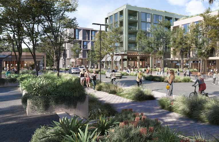 3D visualisations of the Master Plan. Photo: PMHC.