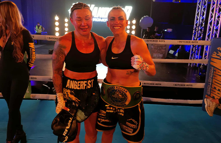 Port Macquarie boxer Jessica Messina successfully defends Australian Welterweight title