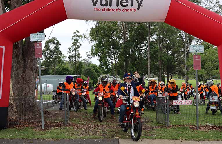 Variety Postie Bike Dash raising $400K for regional kids