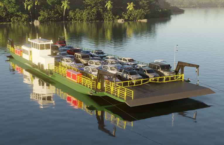 The Daintree River ferry to be built at Birdon’s Sancrox shipyard. Photo: supplied.