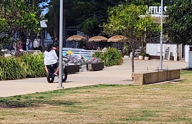 Council urges locals to report unsafe e-bike and e-scooter riding