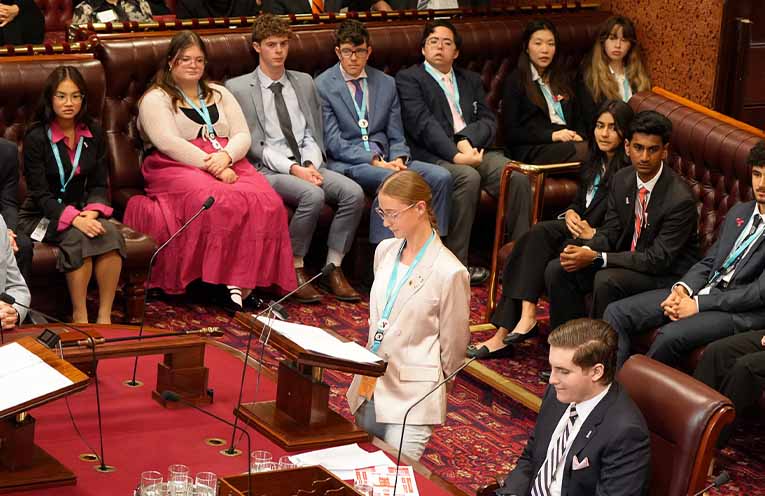 Applications now open for 2026 Youth Parliament Program