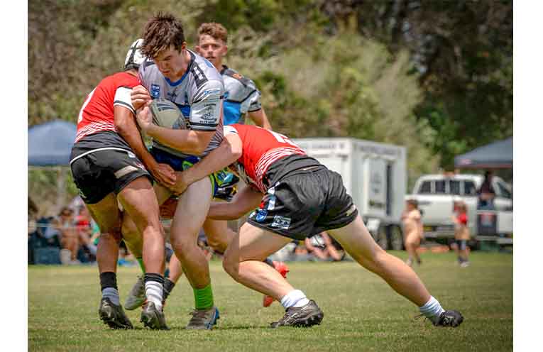U18 Lake Cathie Raiders star Tim Broderick. Photo: Kim Ambrose/SaltyFoxFotography.
