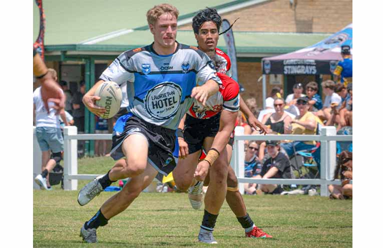 U18s Lake Cathie Raiders star Logan Bes. Photo: Kim Ambrose/SaltyFoxFotography.