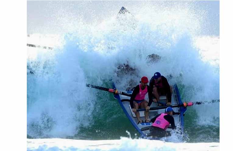 The thrills and spills of surf boat action from a previous series. Photos: Darryl Bullock, WBHSLSC.