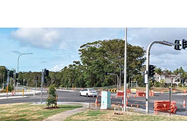 How the roadway looked before Wednesday’s announcement. Photos: Deputy Mayor Nik Lipovac.