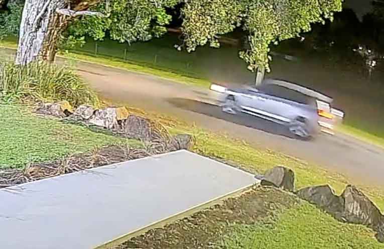 Police re-release security video of car near Port Macquarie shooting