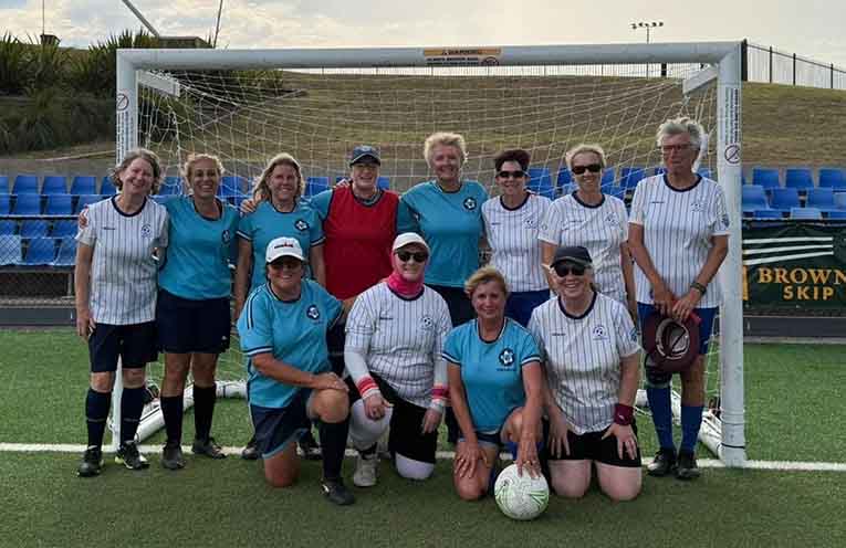 Port’s ‘Pina Koalas’ win silver at women’s walking football festival