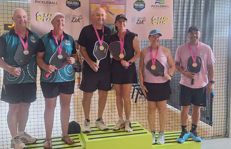 Port Macquarie pickleballers embrace the competition at Dink Fest