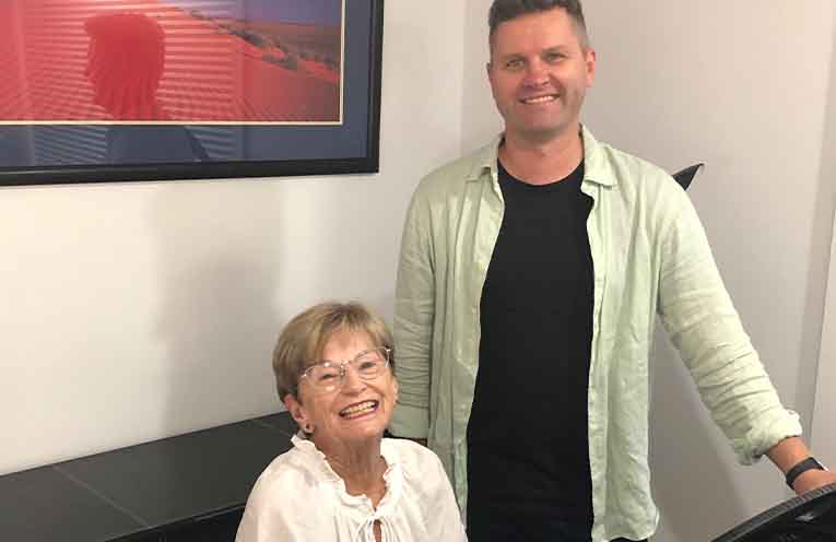 Joshua Salter takes the baton for Hastings Choristers