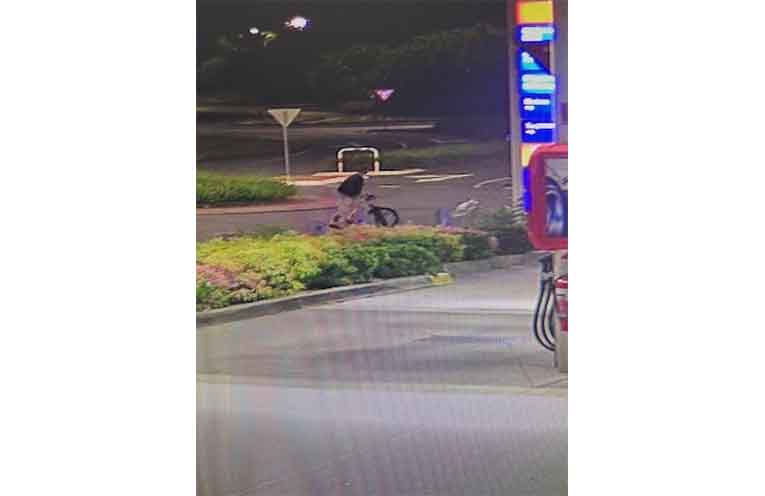 Police have released these images of a man and woman recorded around the time of the Gordon Street stabbing on 2 January. Photos: NSW Police.