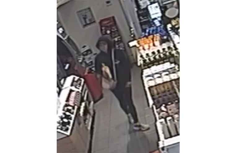 Police have released these images of a man and woman recorded around the time of the Gordon Street stabbing on 2 January. Photos: NSW Police.