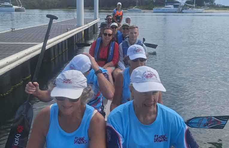 Dragon boaters take up call to provide accessible water sport
