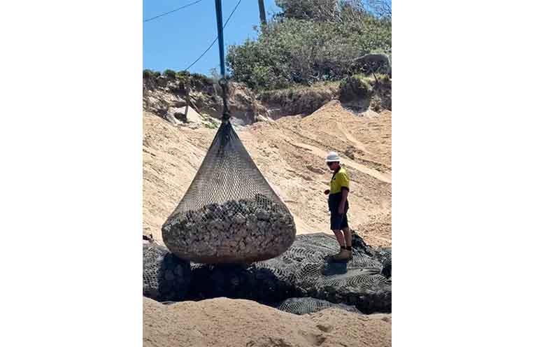 The stabilisation works at Illaroo Rd were due to wrap up this week. Photos: PMHC.