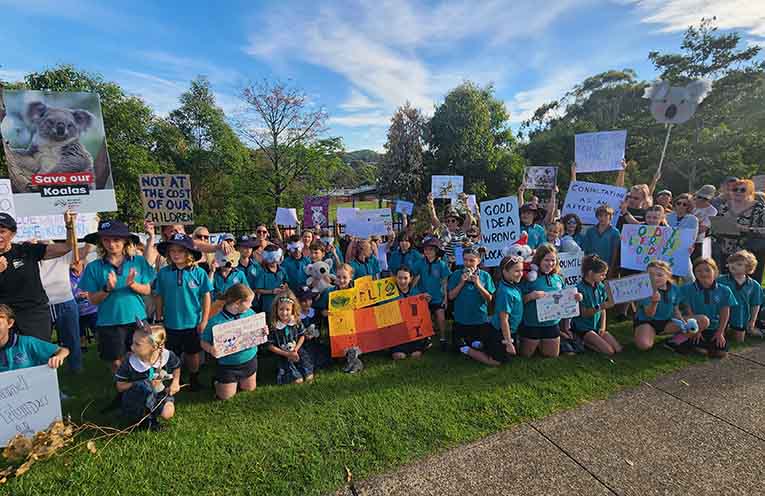 Nearly 200 rally at TPPS as kids chant ‘save our playground’ over $6.3m preschool site