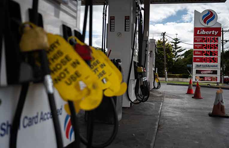 Fuel stockpile topped up as minister says supply secure