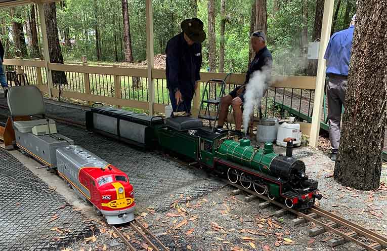 Hastings model rail group steaming ahead