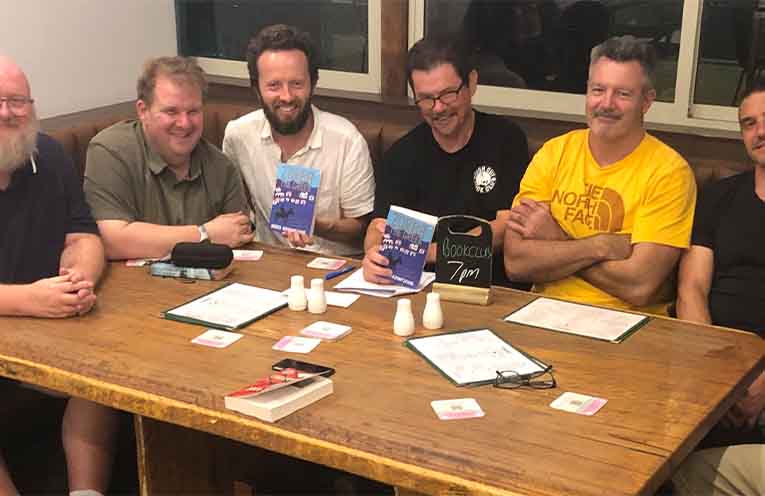 Port Macquarie ‘Tough Guys’ taking book club to the pub