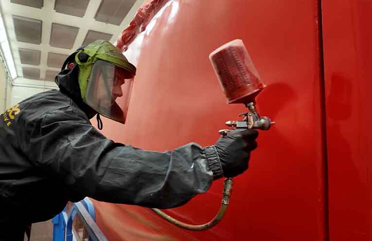 The XPT trains have been painted to reflect their history.