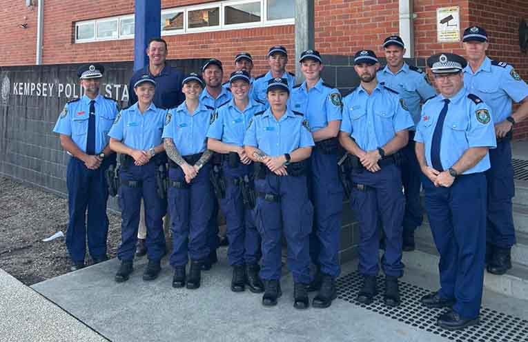 Nine new probationary constables for Port Macquarie and Kempsey