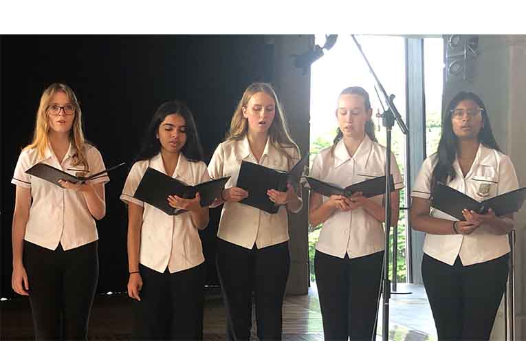 MacKillop College’s The Collective. Photo: Pauline Cain