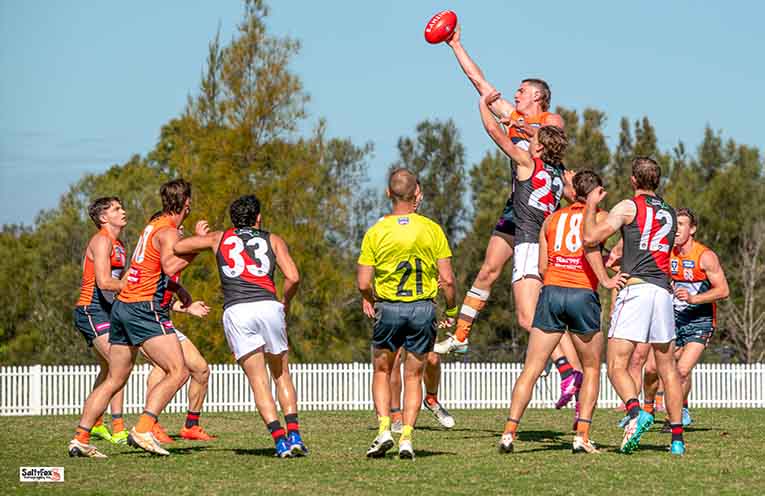 Reeve Simmons debuted for the Giants on 10 May. Photo: SaltyFoxFotography.