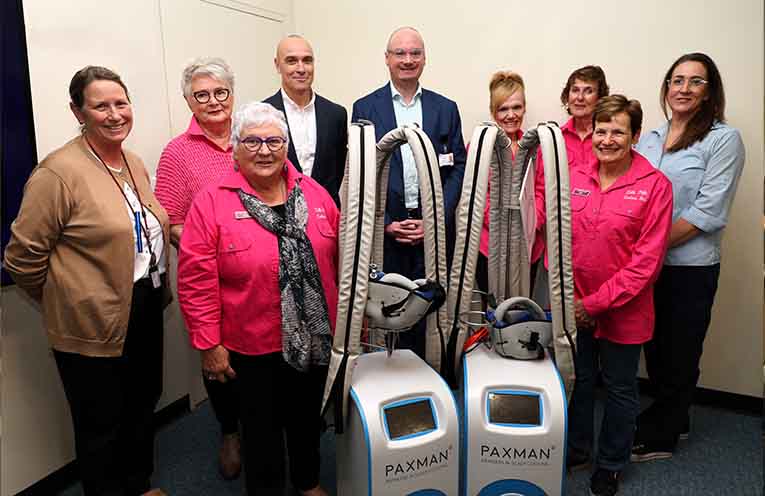 Lilli Pilli Ladies donate $116,500 cold cap machines to Mid North Coast Cancer Institute