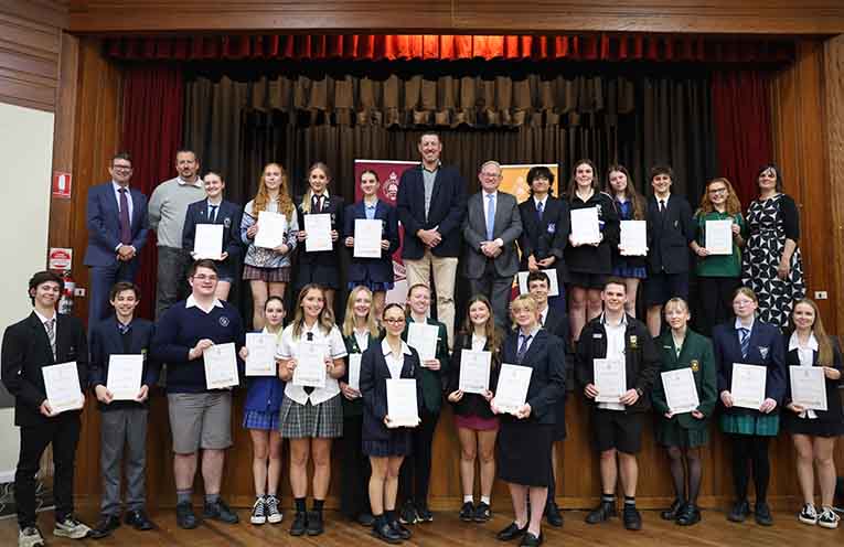 Young leaders have their say at NSW Parliament roadshow
