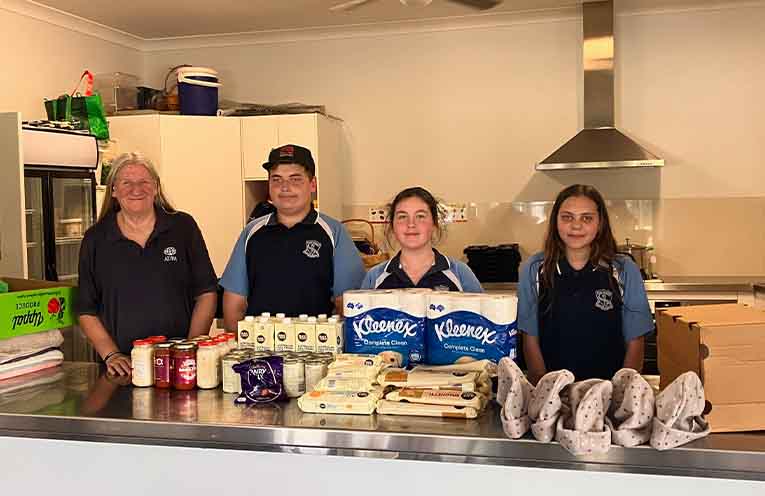 Wauchope High School students build community connections through volunteering