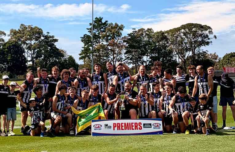 Port Macquarie Magpies fly high with three North Coast AFL senior premierships