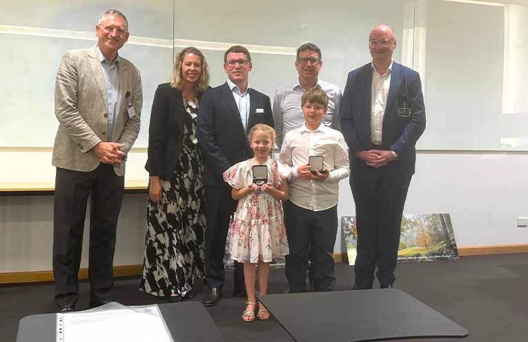 Youngsters honoured as family legacy delivers $50,000 for Mid North Coast cancer care