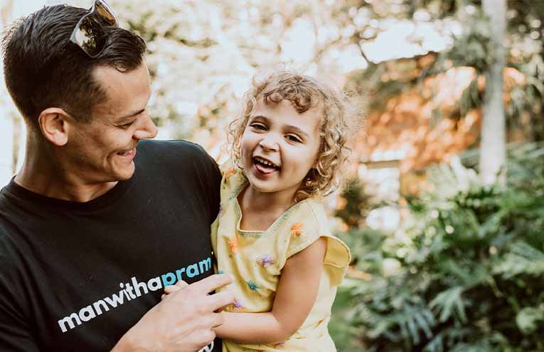 Man With A Pram walk unites dads