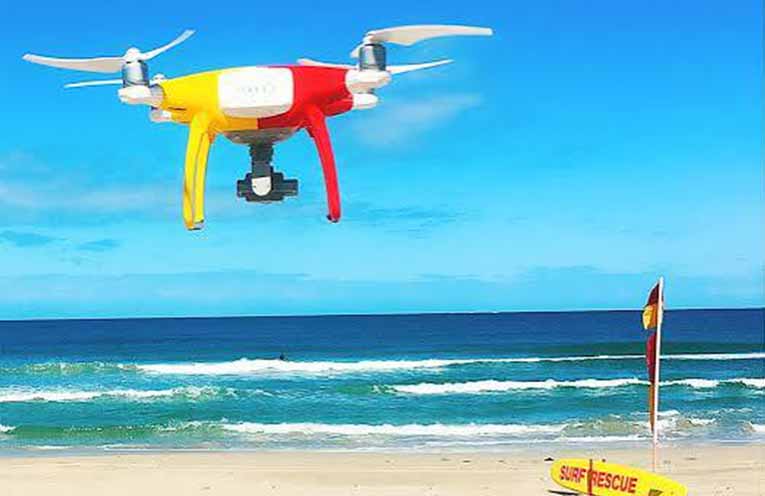 Aerial surveillance and shark patrols ramp up